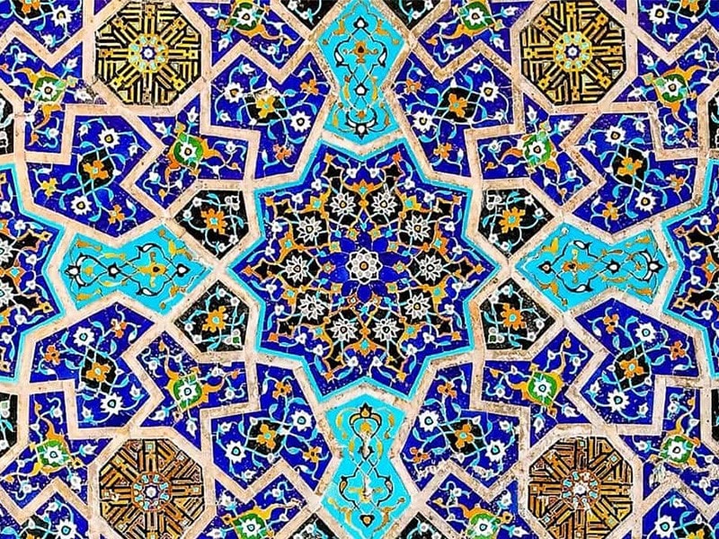 Iranian Art and Architecture Displayed in Tileworks