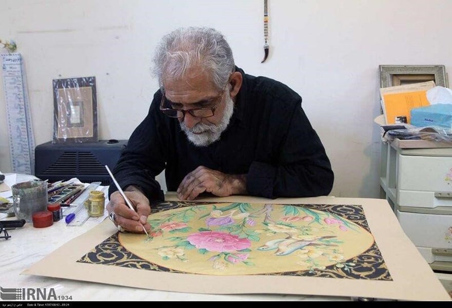 Painting and illuminated manuscript workshop in Qazvin