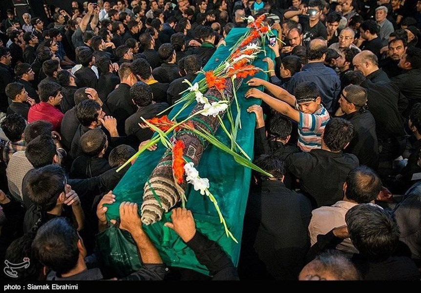 Religious ceremony in Mashhad Ardehal