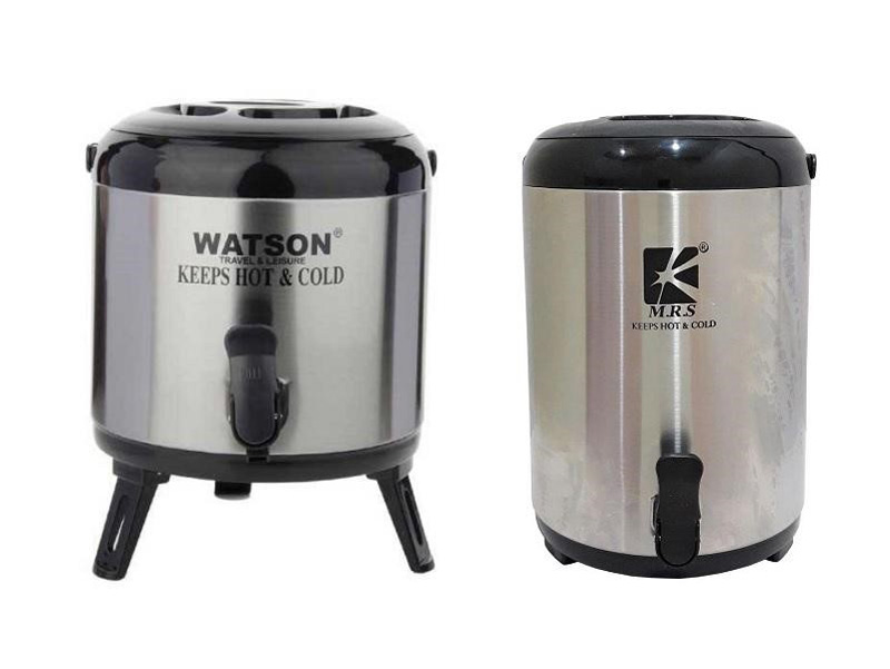 Steel water container for responsible travel