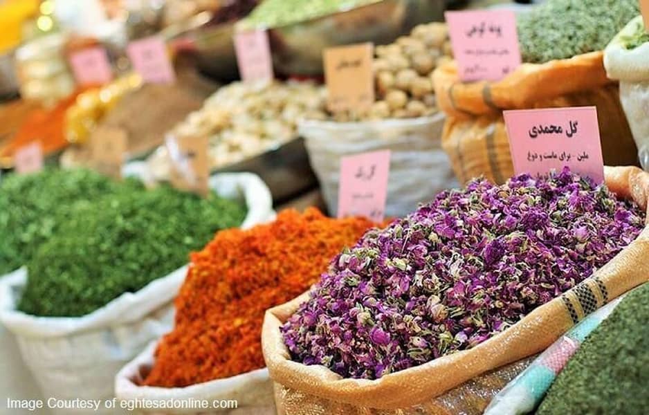 an Apothecary, Pileh-var, wholesale shop selling traditional medicinal herbs