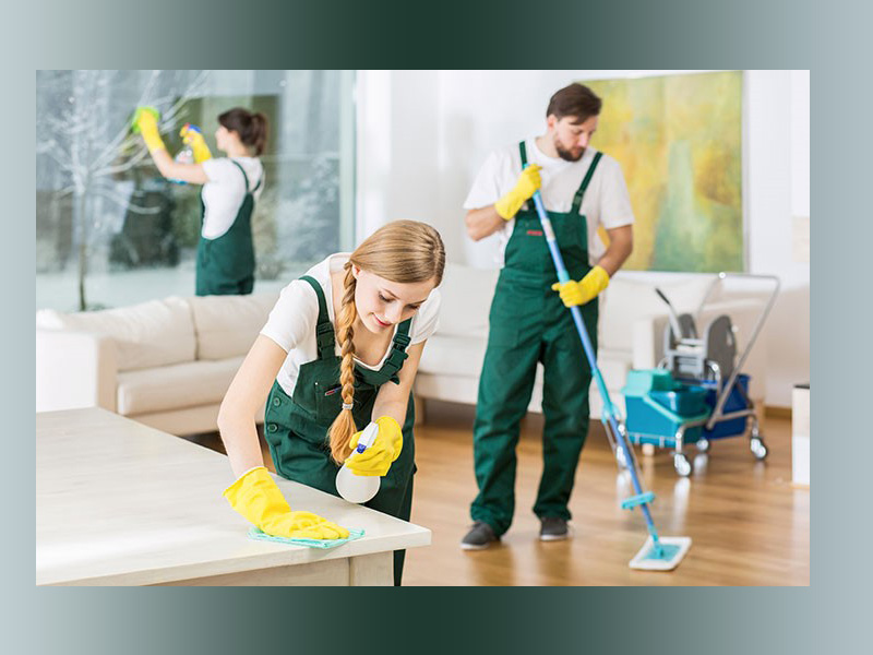 Exit cleaning services at the end of lease