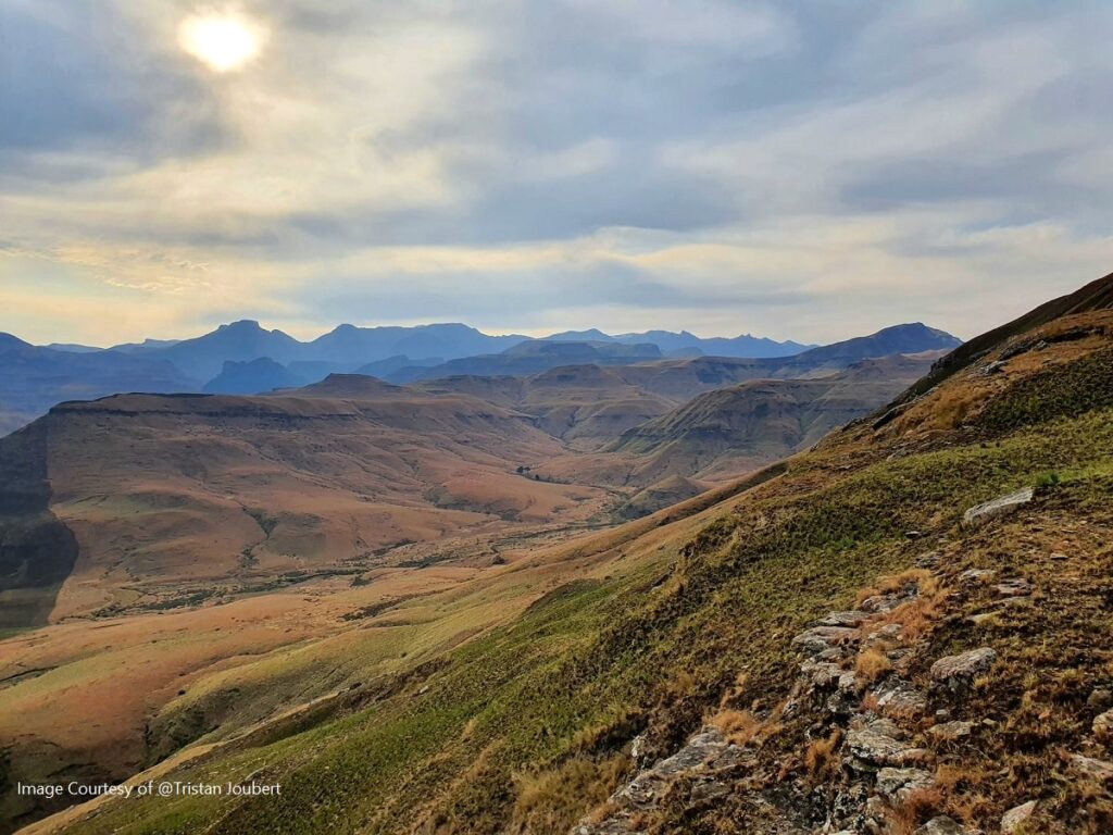 Spend some time hiking on Drakensberg Mountains