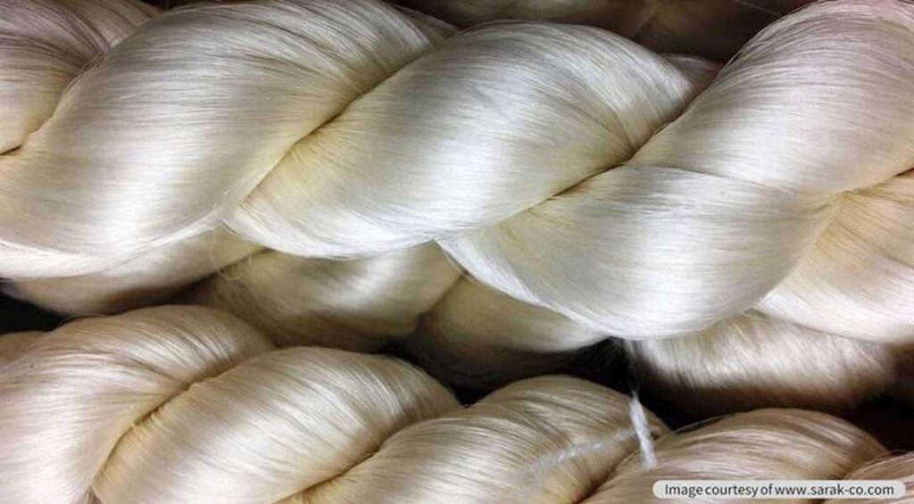 high-quality Iranian silk yarn