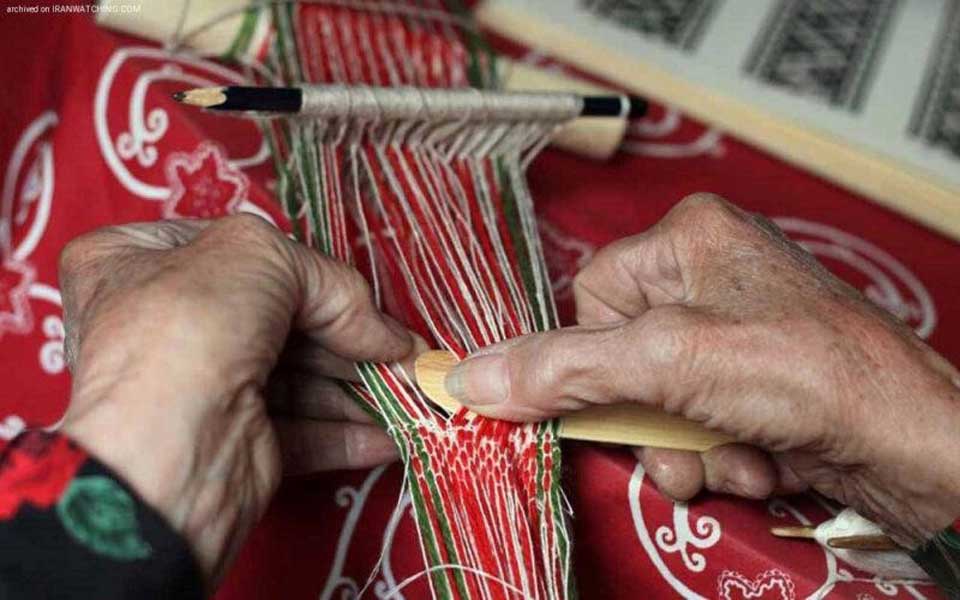 The art of silk weaving in Iran