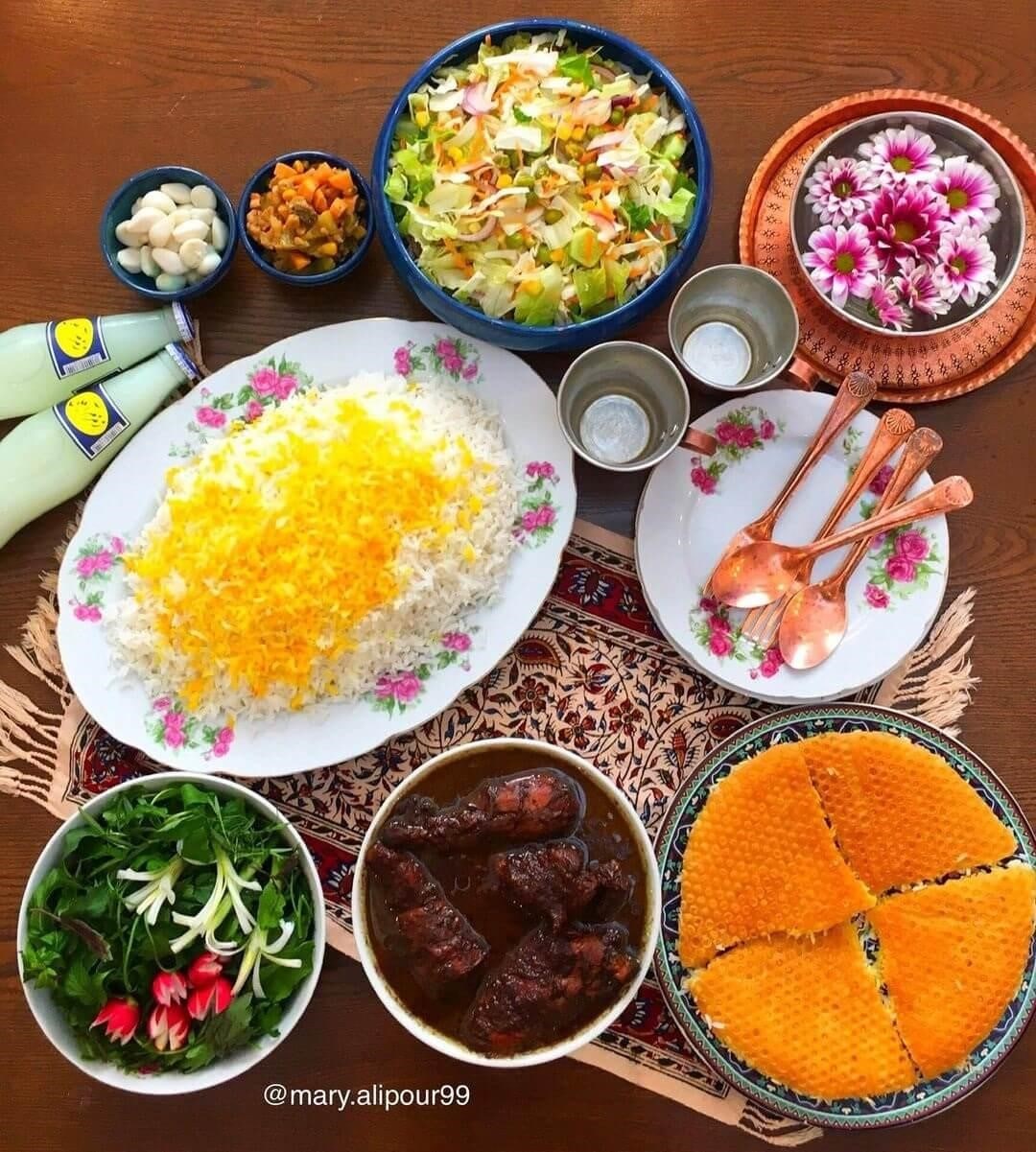 traditional Iranian food