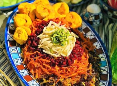 Ethnic food in Iran, Morassa’ Polo