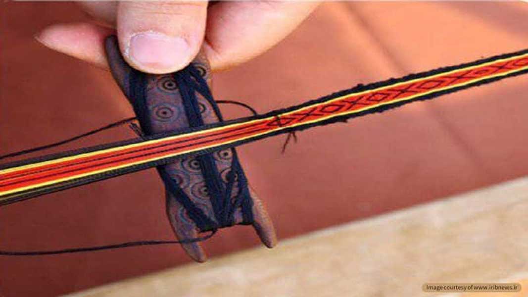 band weaving in Iran handicrafts Destination Iran