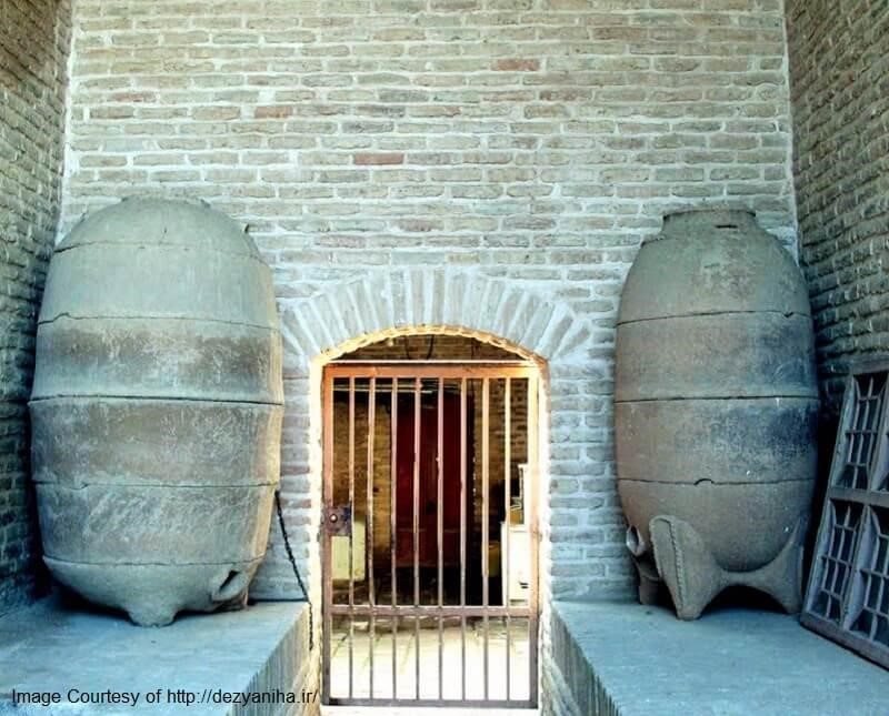 Traditional methods of food preservation, clay grain storage