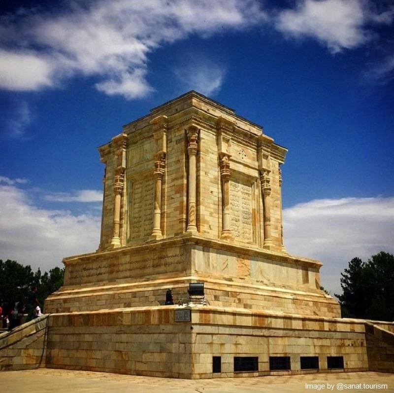 A view of Ferdowsi mausoleum in Tous, Mashhad