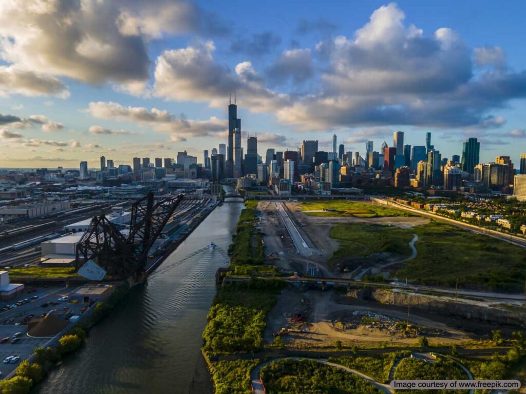 The windy city of Chicago, a student travel destination