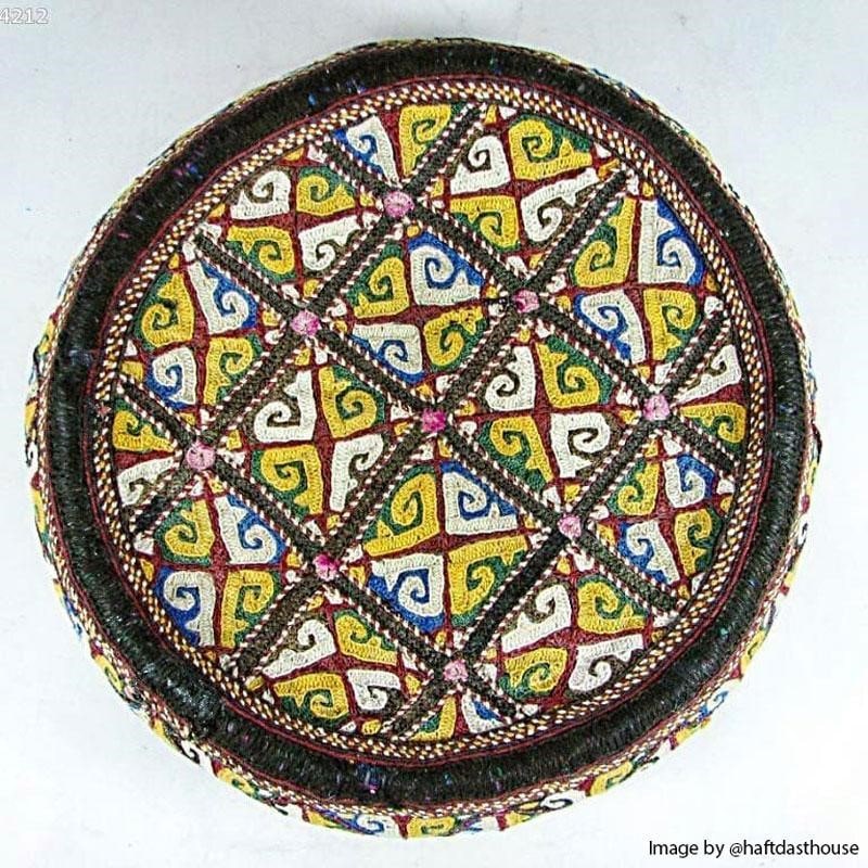 Unique embroidery patterns in Turkmen needlework