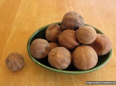 Dried lime or Amany lime, a traditional medicinal herb and food ingredient