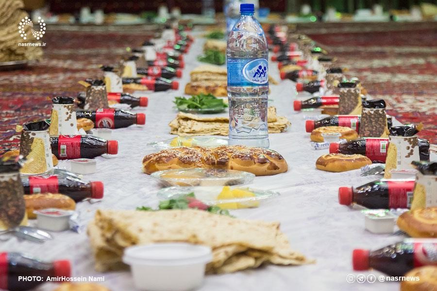 Welcoming guests in traditional iftar ceremony is a part of Iranian culture