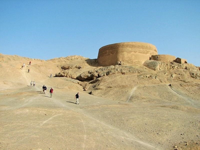 Visiting the Towers of Silence in Yazd