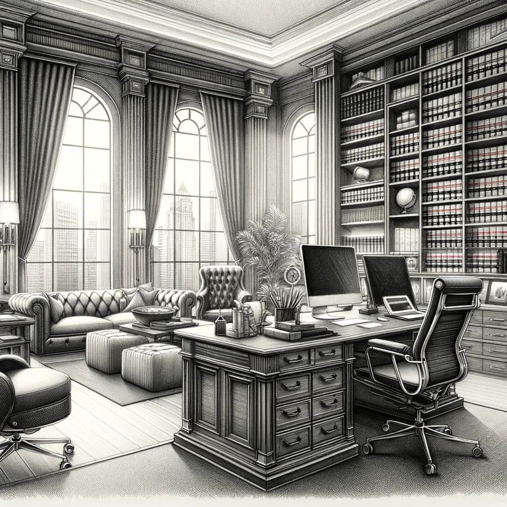 Office of a Persian Criminal Lawyer