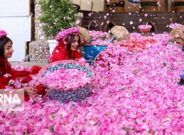 Ghamsar, one of the Iran Spring Attractions