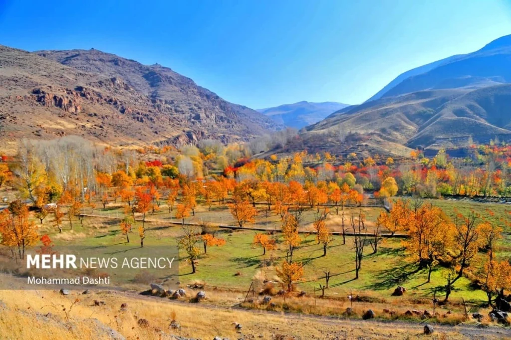 Iran Fall Attractions