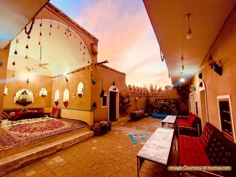 Eco lounge in Mesr Desert