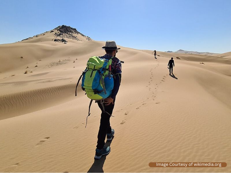 Maranjab Desert in Iran