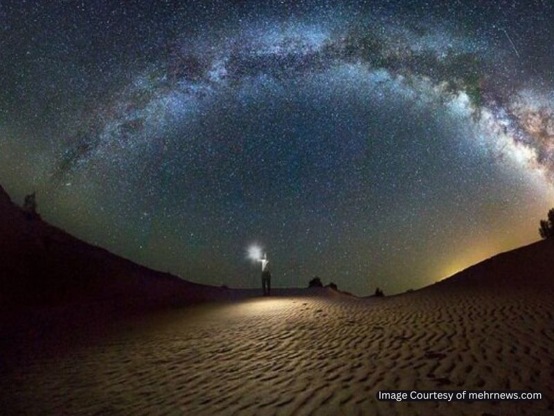 Iran TOur Desert and its night Sky view