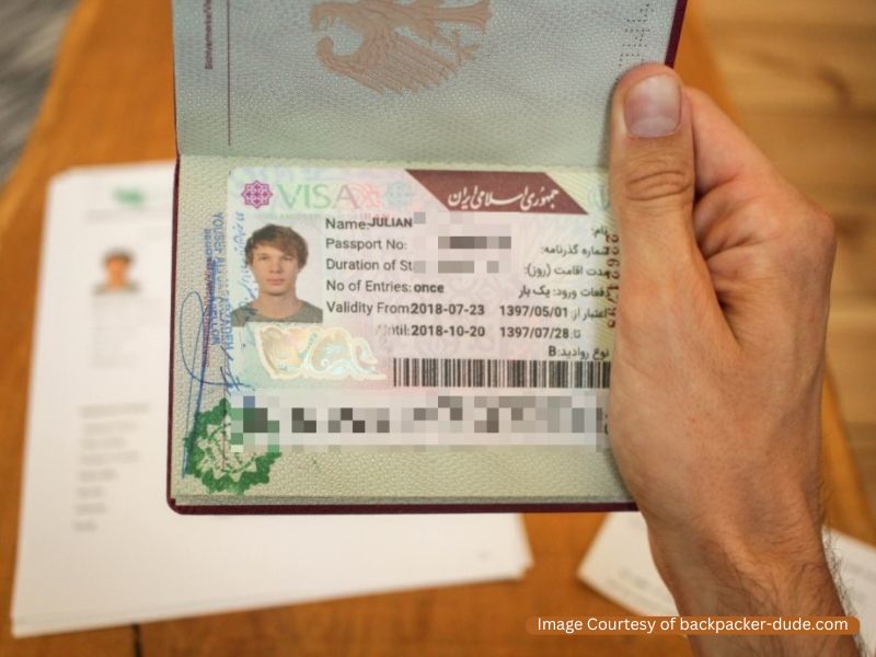 Tourist visa for Iran