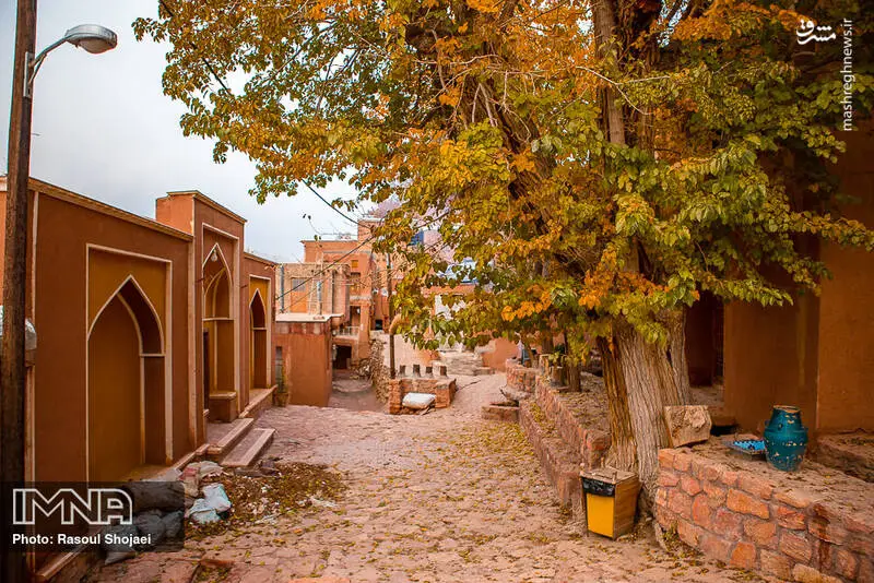 kashan in autumn season